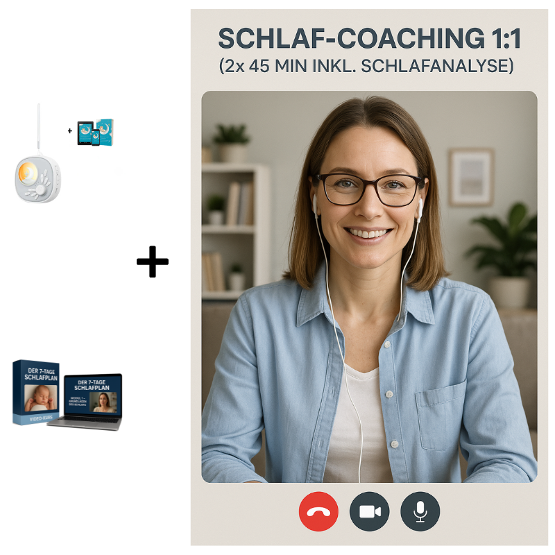 Sleep Station + Videotraining + 1:1 Schlafcoaching (2x 45min)